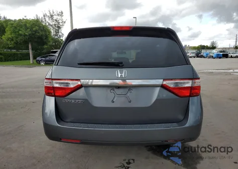 2013 Honda Odyssey Exl из США, поврежденный, VIN 5FNRL5H68DB016510